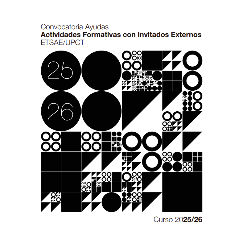 Convocatoria Ayudas Actividades Formativas con Invitados Externos ETSAE / UPCT 2025-2026